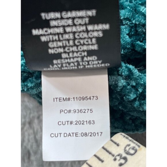 Torrid Womens Size 2 Green Chenille Cardigan Sweater Lace-Up Back Detail Open - Picture 9 of 12